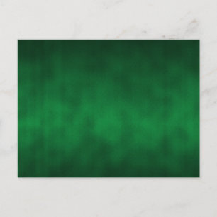 Postal Ombre gótico verde fondo arte