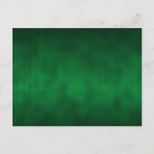 Postal Ombre gótico verde fondo arte (Anverso)