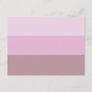 Postal Ombre rayado rosado púrpura