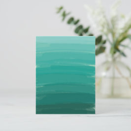 Postal Ombre verde