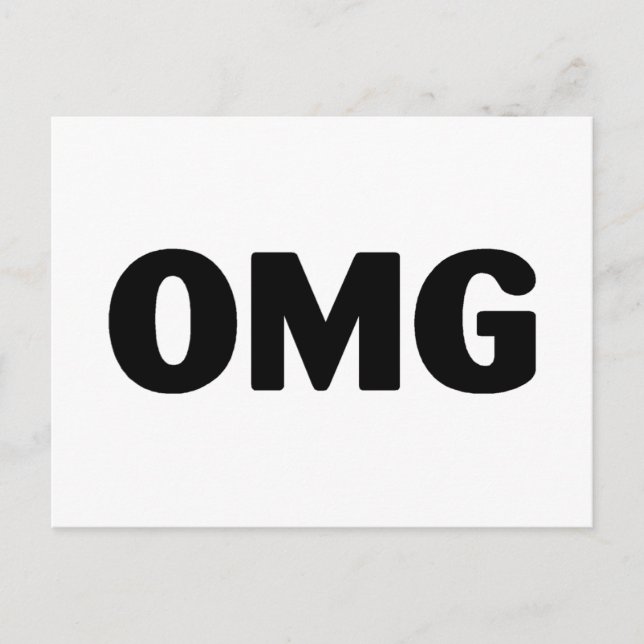 POSTAL OMG (Anverso)