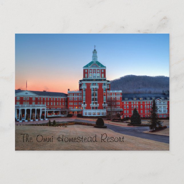 Postal Omni Homestead Resort (Anverso)