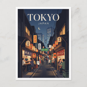 Postal Omoide Yokocho Tokio Japón
