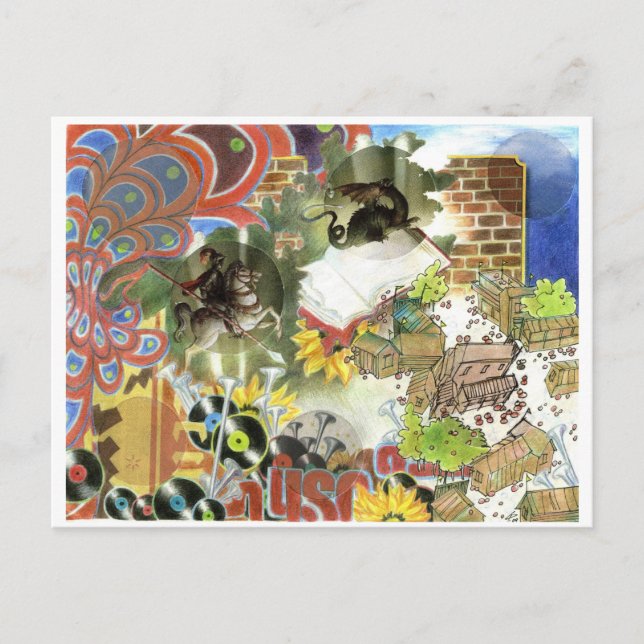 Postal Once Upon A Knight (Anverso)