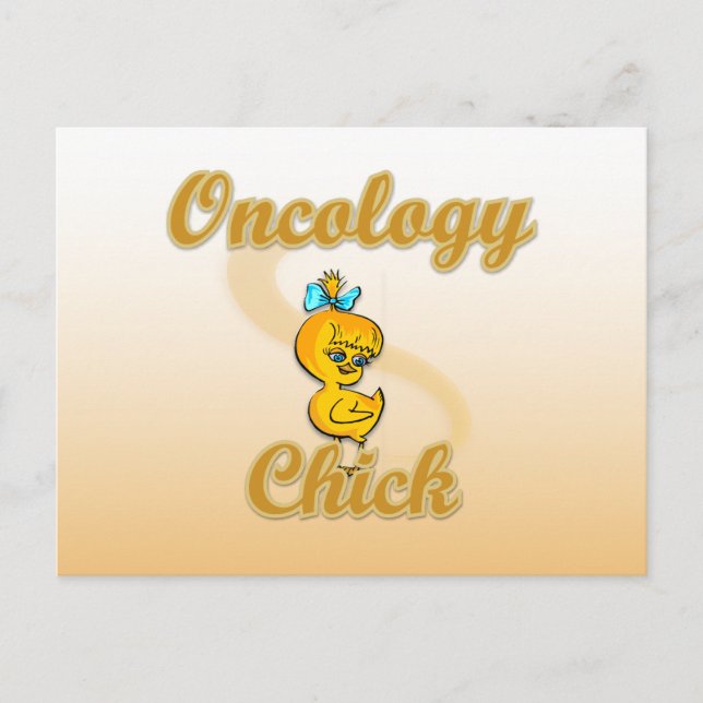 Postal Oncología Chick (Anverso)