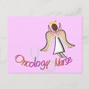 Postal Oncología Nurse Angel