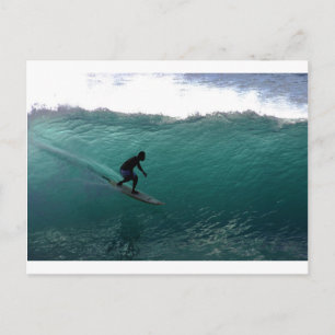 Postal Onda verde de surf Bali