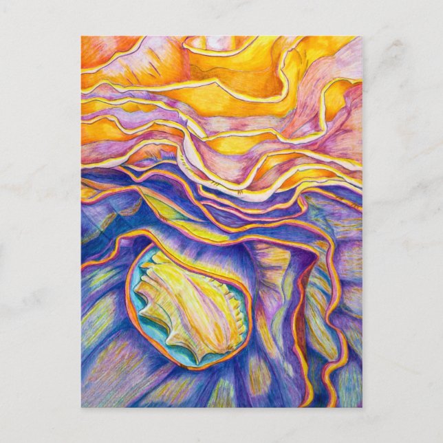 Postal Ondas (Anverso)