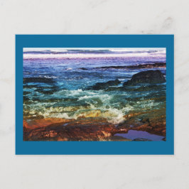 Postal Ondas arco iris