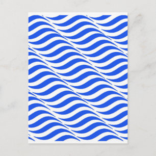 Postal Ondas azules