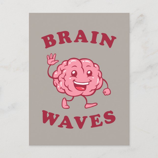 Postal Ondas cerebrales (Anverso)