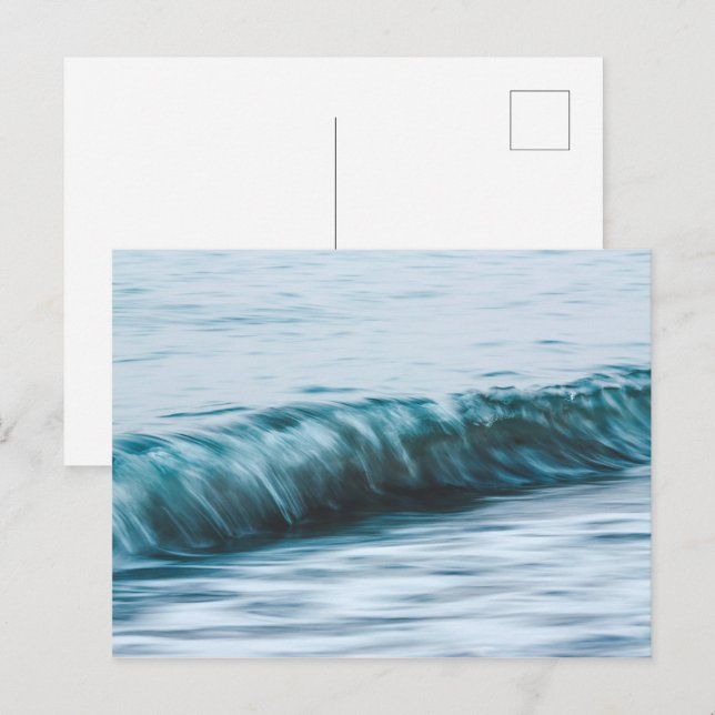 Postal Ondas de exposición largas (Anverso / Reverso)