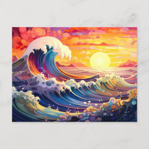 Postal Ondas épicas 11