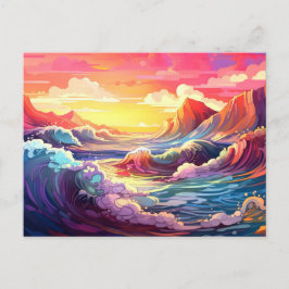 Postal Ondas épicas 3