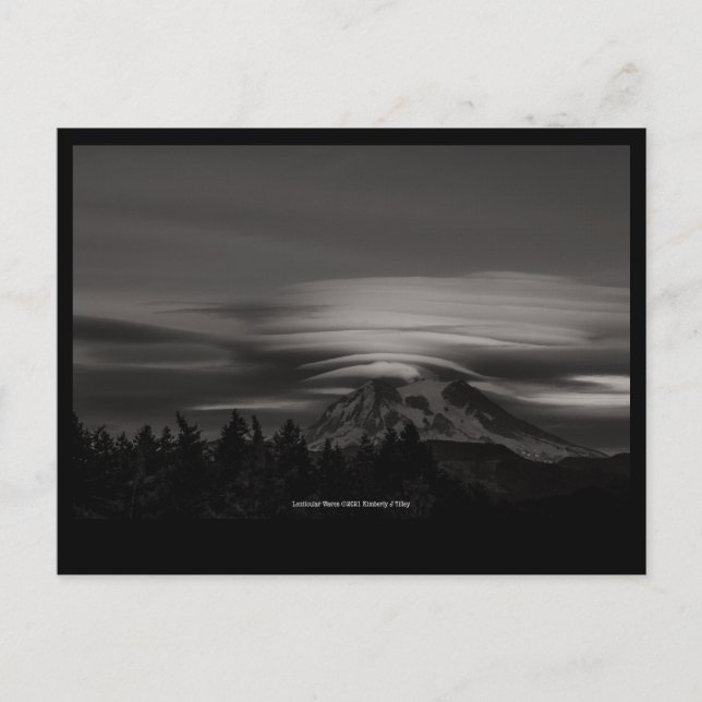 Postal Ondas lenticulares (Anverso)