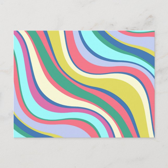 Postal Ondas modernas de áames 2 (Anverso)