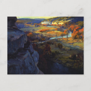 Postal Onderdonk - Bluffs on on the Guadalupe River,