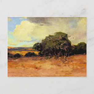 Postal Onderdonk - Texas Dry Country, arte fino