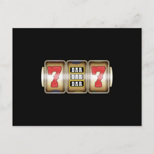 Postal One Arm Bandit Slot Machine Casino Roulette