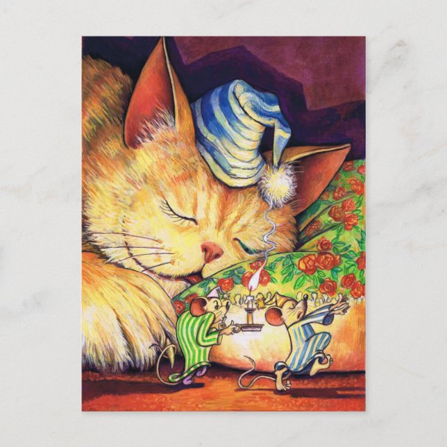 Postal One Eye Open (Anverso)