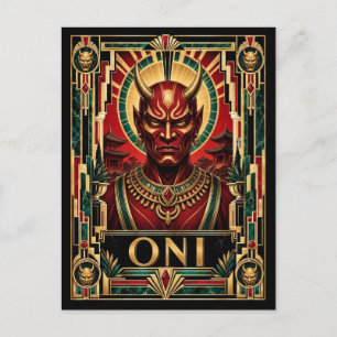 Postal Oni, Art Deco Mitológico
