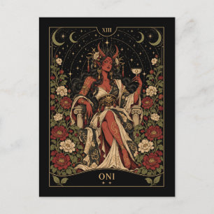 Postal Oni, Tarot de Starlit Arte