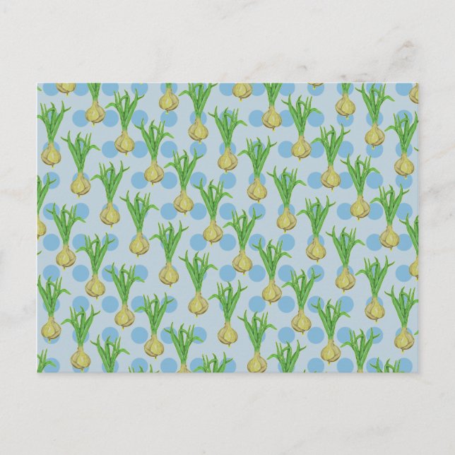 Postal Onion Plant Pattern (Anverso)