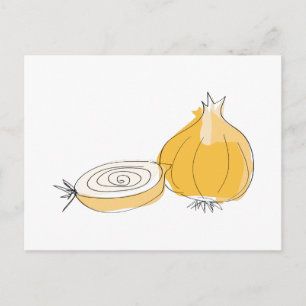 Postal Onion Sketch