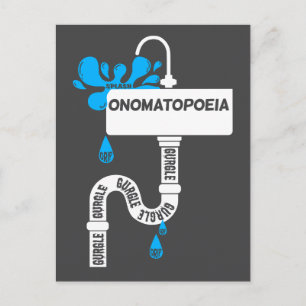 Postal Onomatopoyía, escritura creativa o poesía
