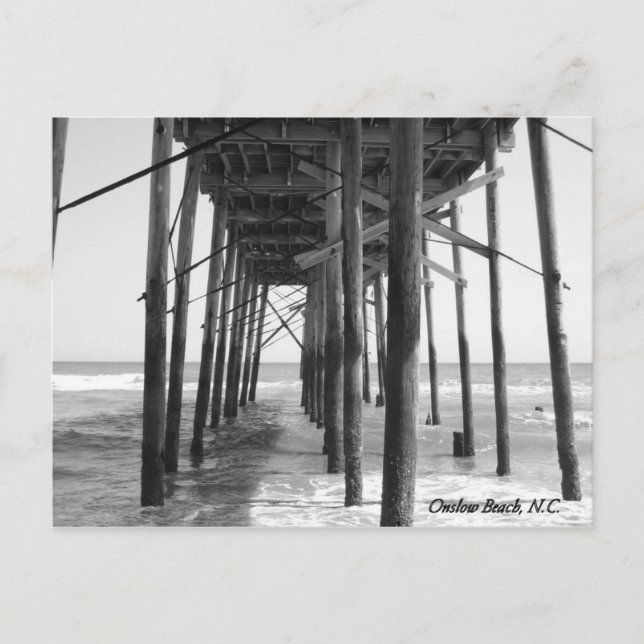 Postal Onslow Beach N.C. (Anverso)