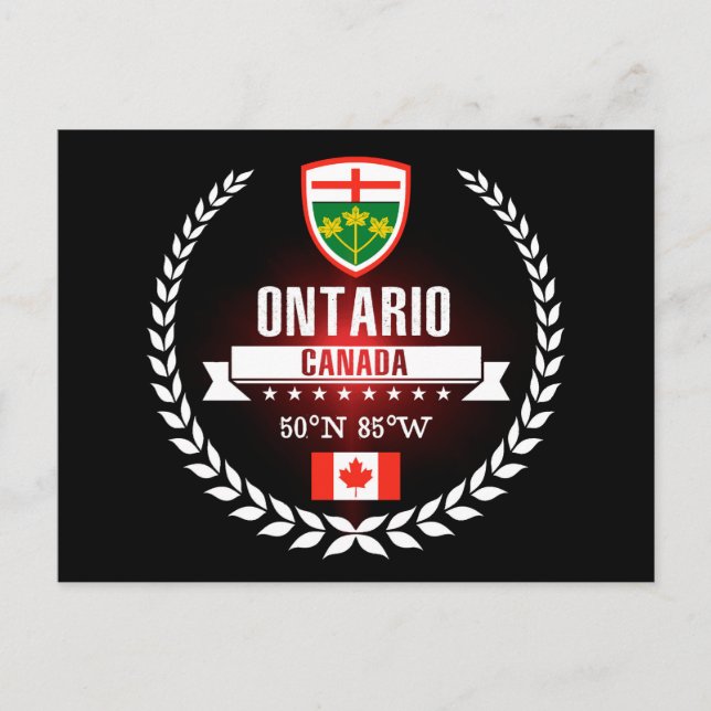 Postal Ontario (Anverso)