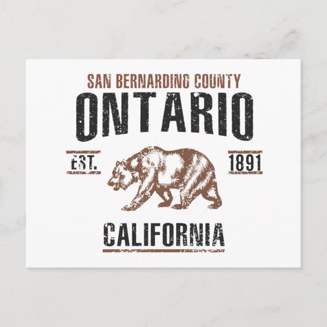 Postal Ontario (Anverso)