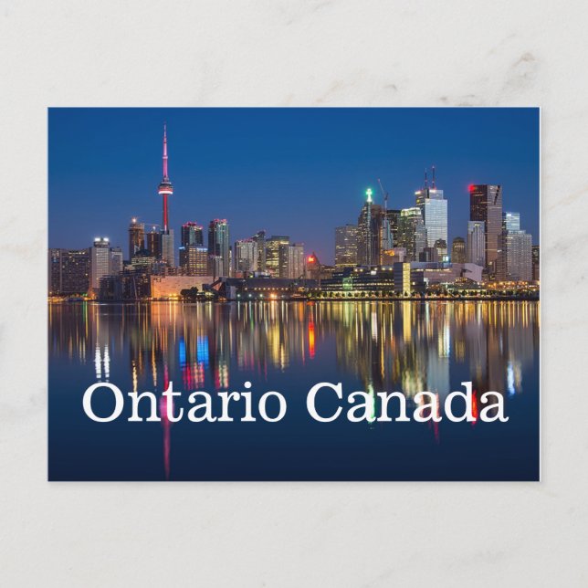 Postal Ontario Canadá (Anverso)