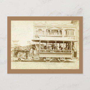 Postal Ontario y San Antonio Heights Streetcar Vintage