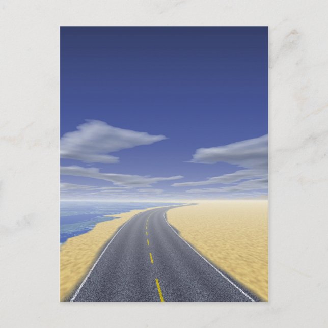 Postal OnTheRoadAgain - Día bueno (Anverso)