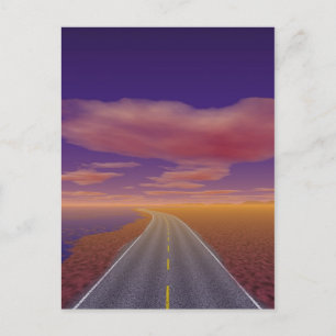 Postal OnTheRoadAgain - Un camión solitario