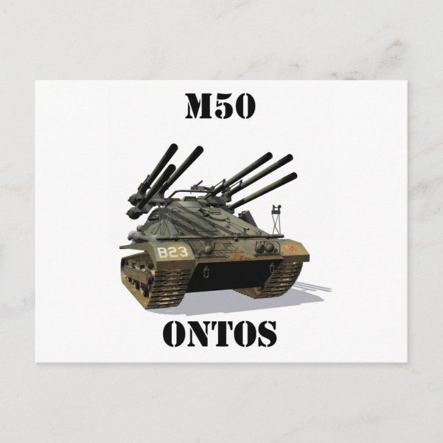 Postal Ontos M50 (Anverso)