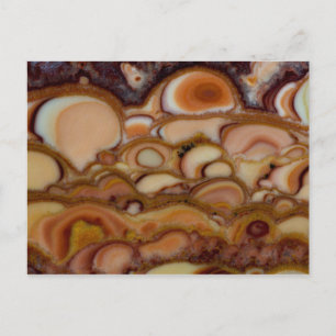 Postal Onyx con manchas marrones