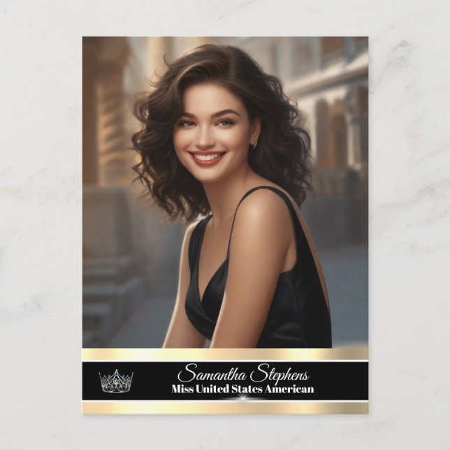 Postal Onyx Shine Pageant Promo (Anverso)