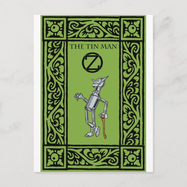 Postal Onza - El hombre de la lata (Anverso)