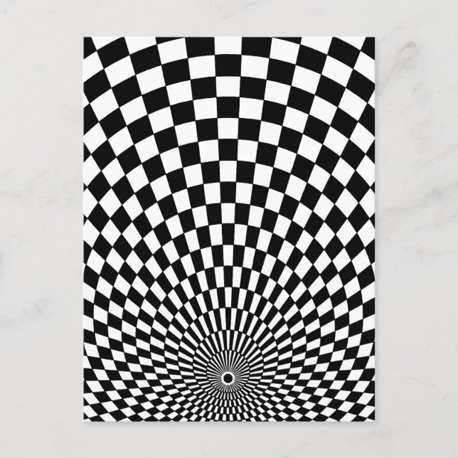 Postal OP-Art #2 en Emporio Moffa (Anverso)