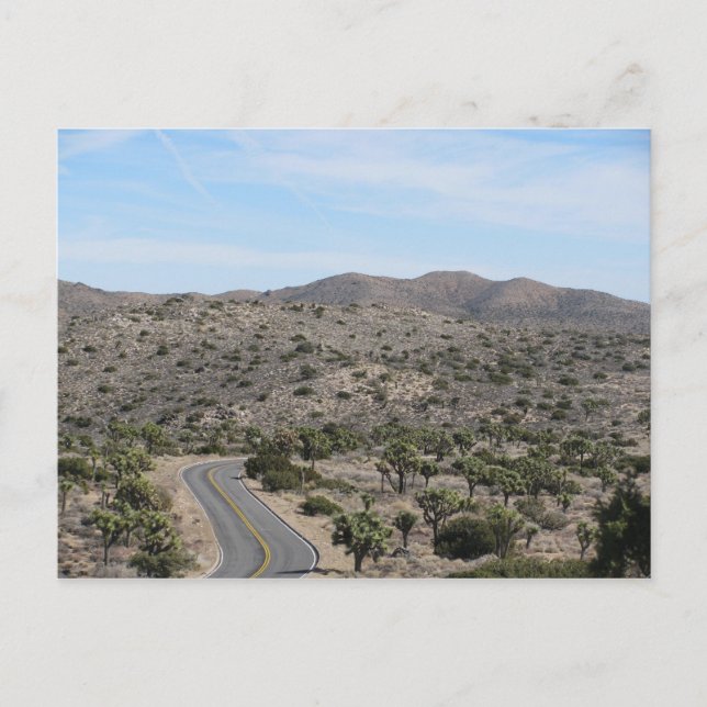 Postal Open Road- Joshua Tree (Anverso)