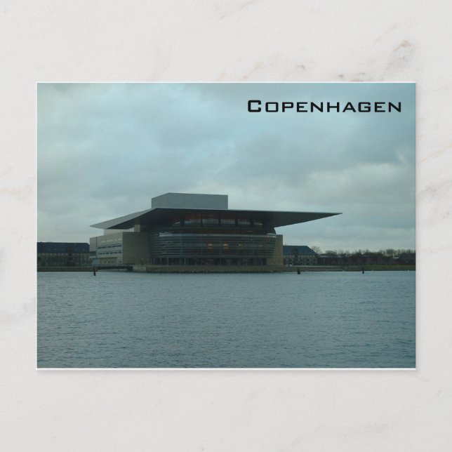 Postal Ópera - Copengagen (Anverso)