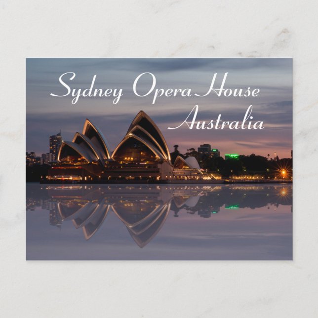Postal Ópera de Sídney Australia (Anverso)