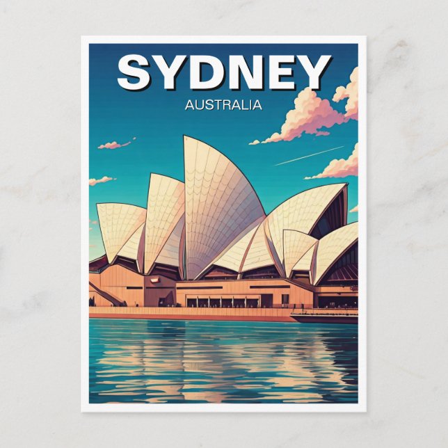 Postal Ópera de Sídney Australia (Anverso)