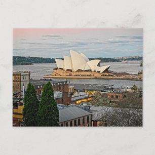 Postal Ópera de Sidney - Australia - Postcard