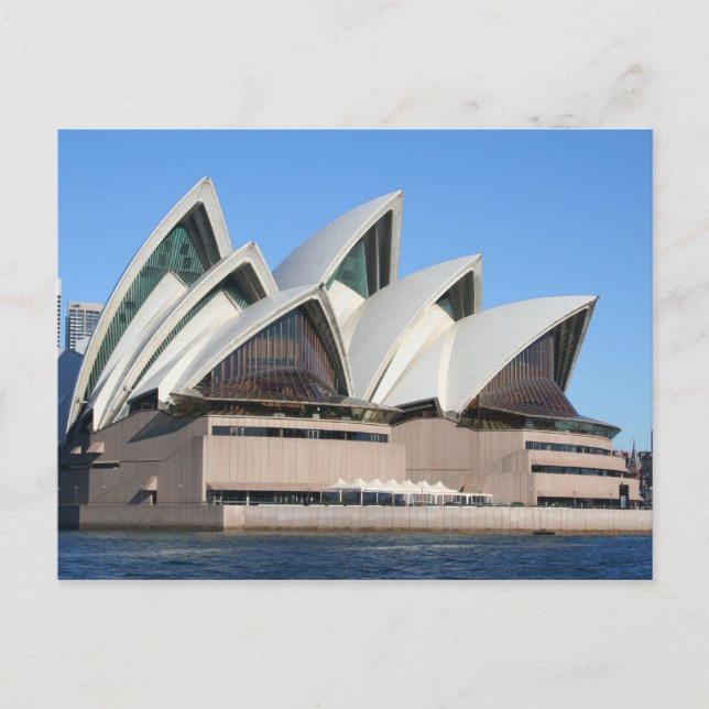 Postal Ópera de Sidney en Australia (Anverso)