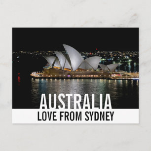 Postal Ópera de Sidney por Night Love de Australia