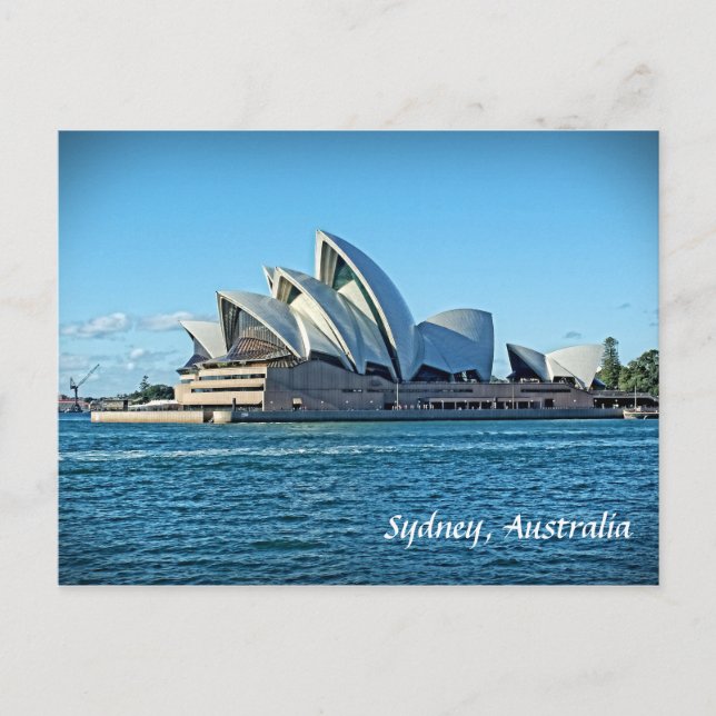 Postal Ópera de Sídney - Sydney, Australia Postcard (Anverso)
