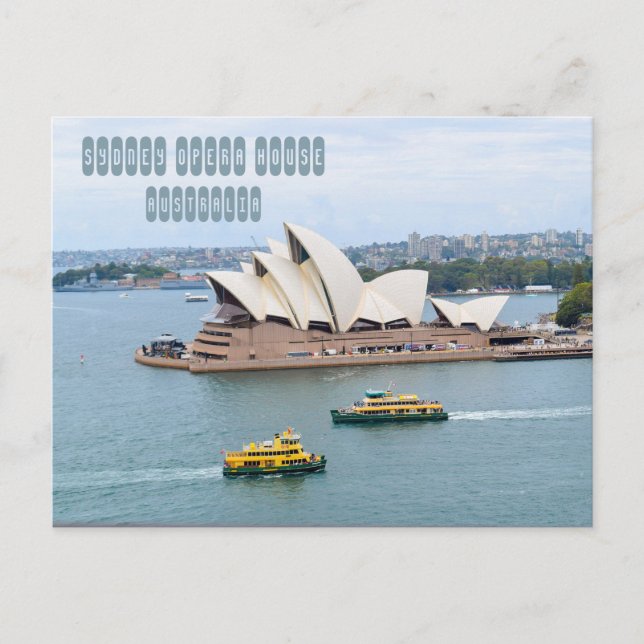 Postal Ópera de Sydney  (Anverso)